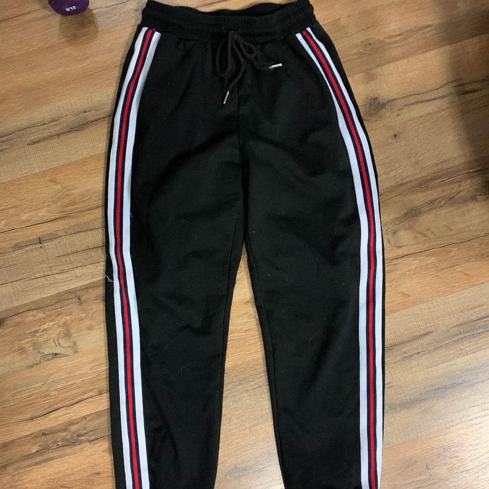 Black joggers
